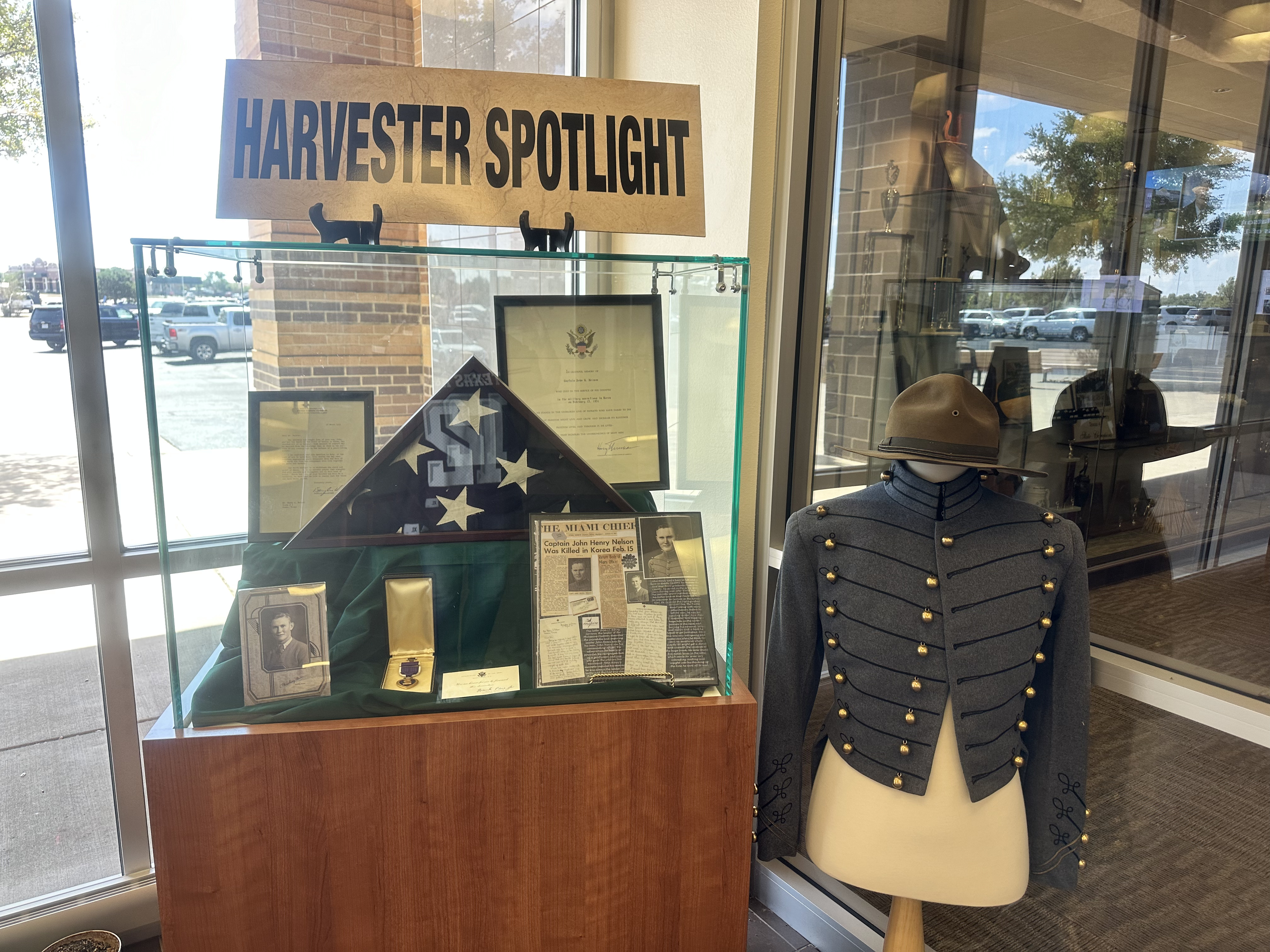 Harvester Spotlight Display