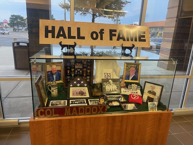 Hall of fame display