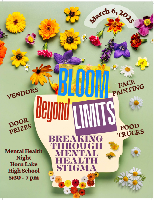 Horn Lake Mental Health Awareness Flyer