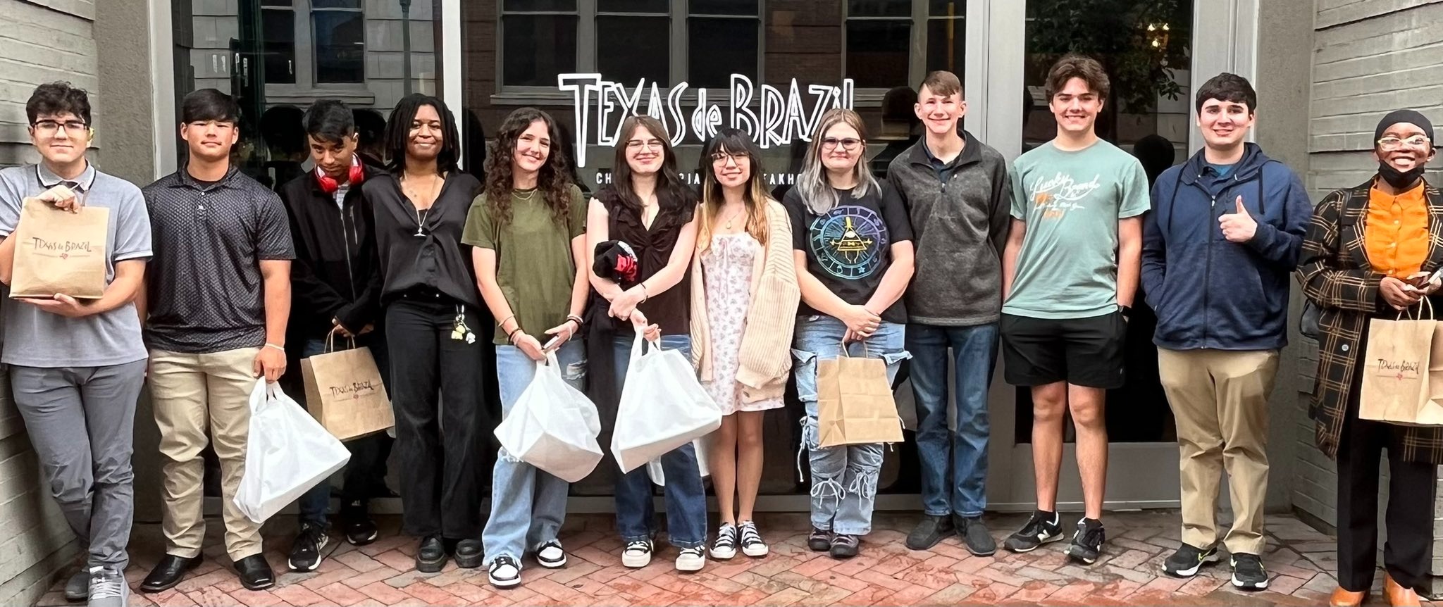 Celebration for the ACT Club members at Texas de Brazil @LCHSGators