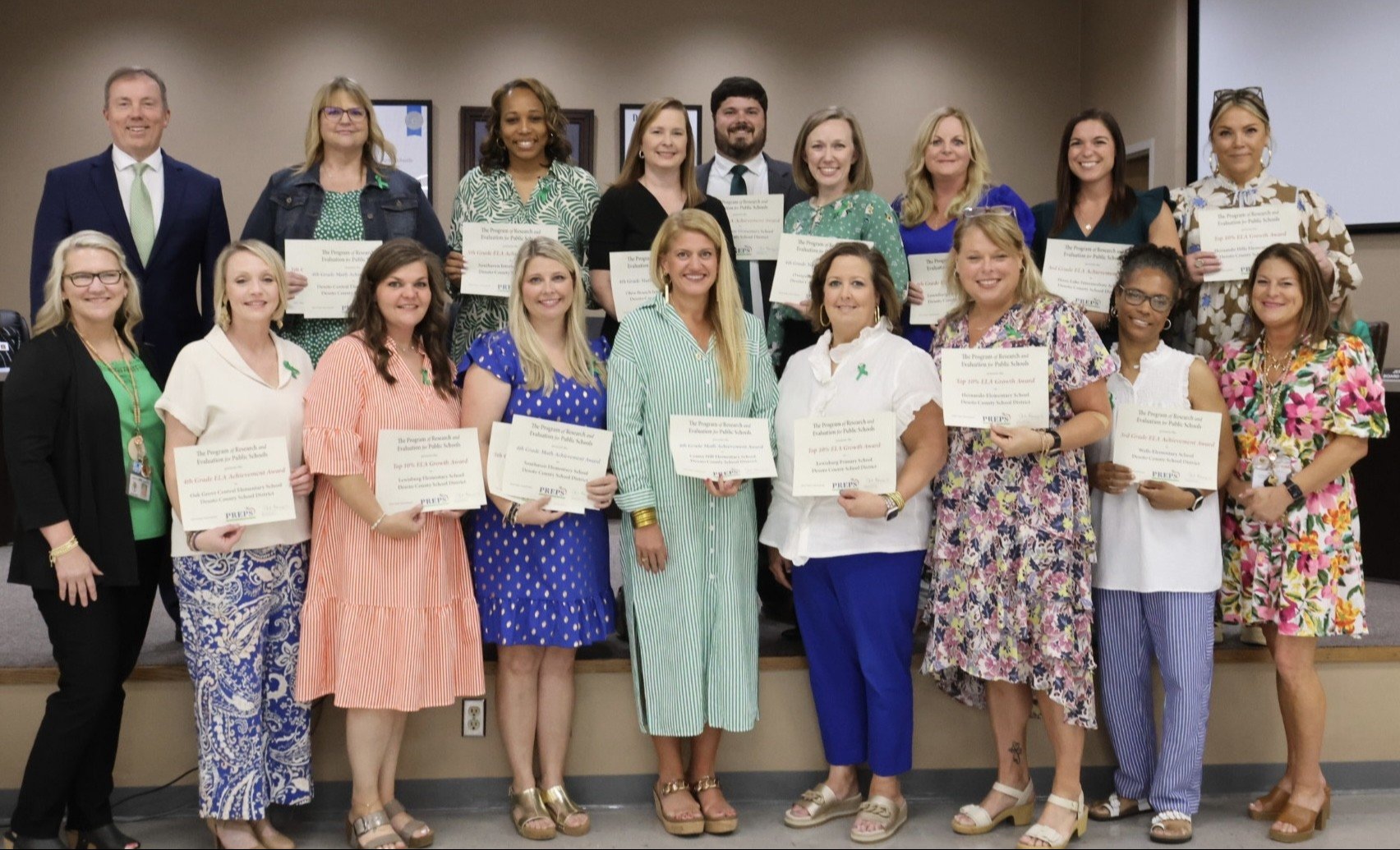 Schools Recognized for PREPS awards