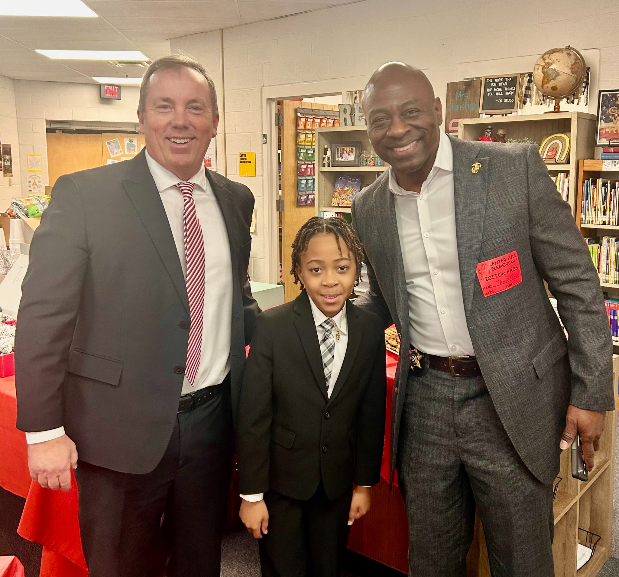 Students from Center Hill Elementary School's 4th & 5th grade student council participated in a luncheon with local leaders to discuss leadership roles and the electoral process. #BeTheStandard #TeamDCS