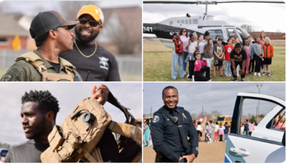 DCES students at law enforcement day pics