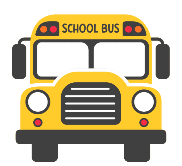 school bus for decor