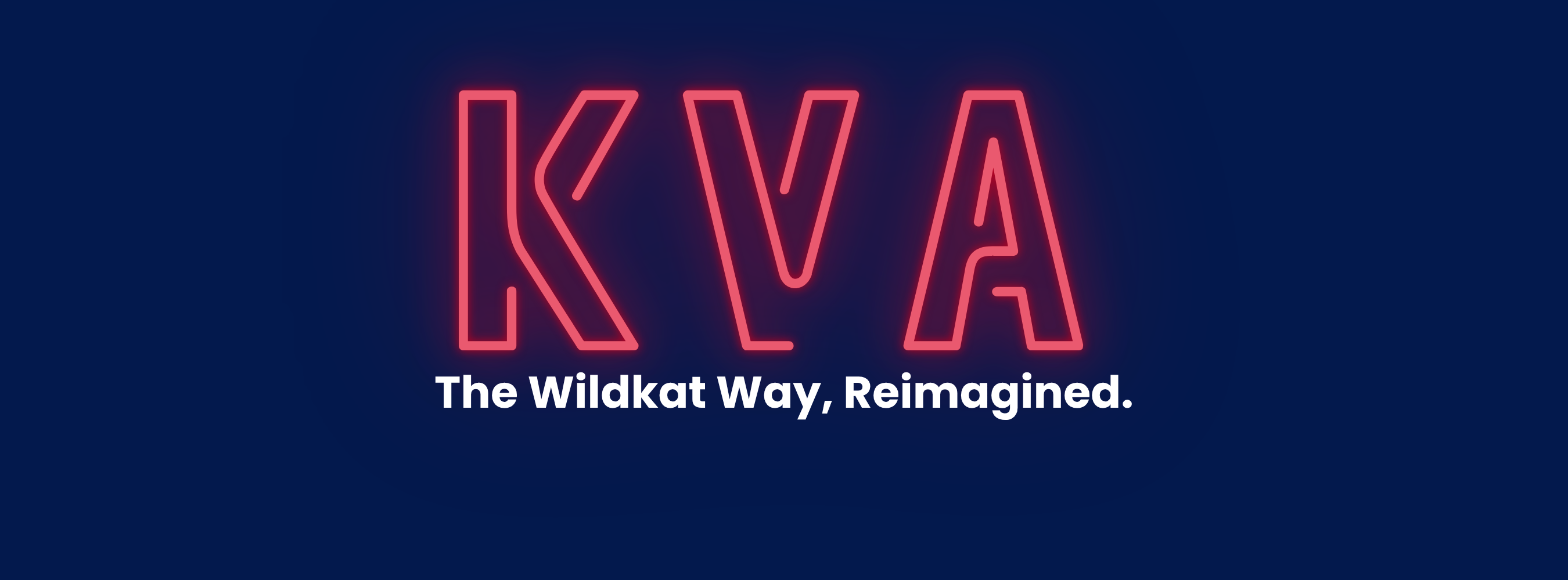 Text: KVA The Wildkat Way Reimagined