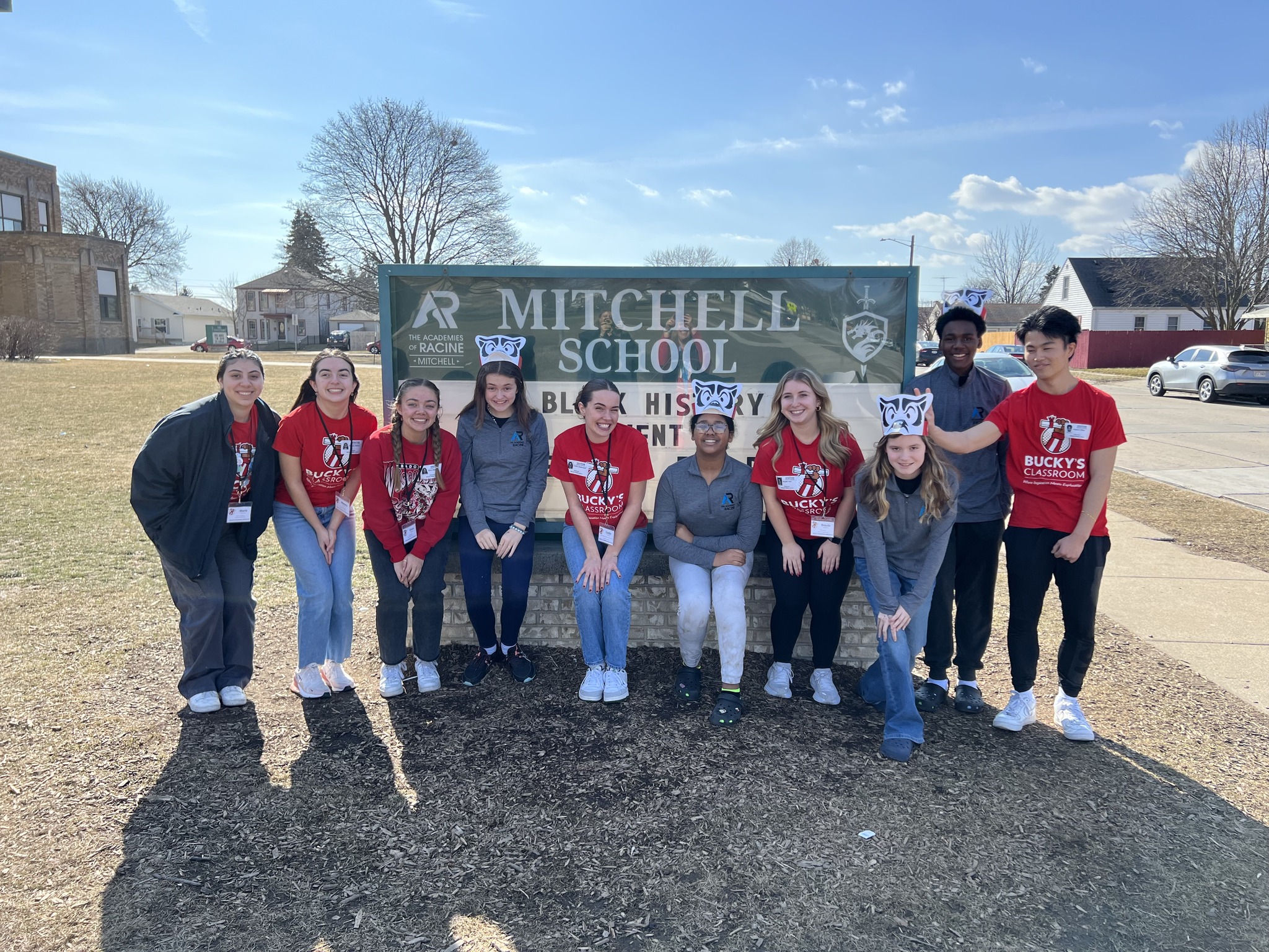 Mitchell School Students