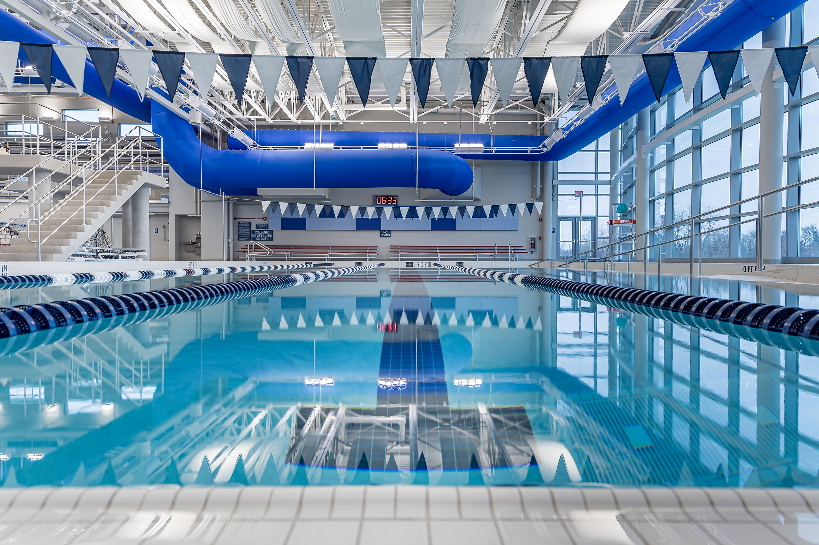 RUSD Aquatic Center warmup pool