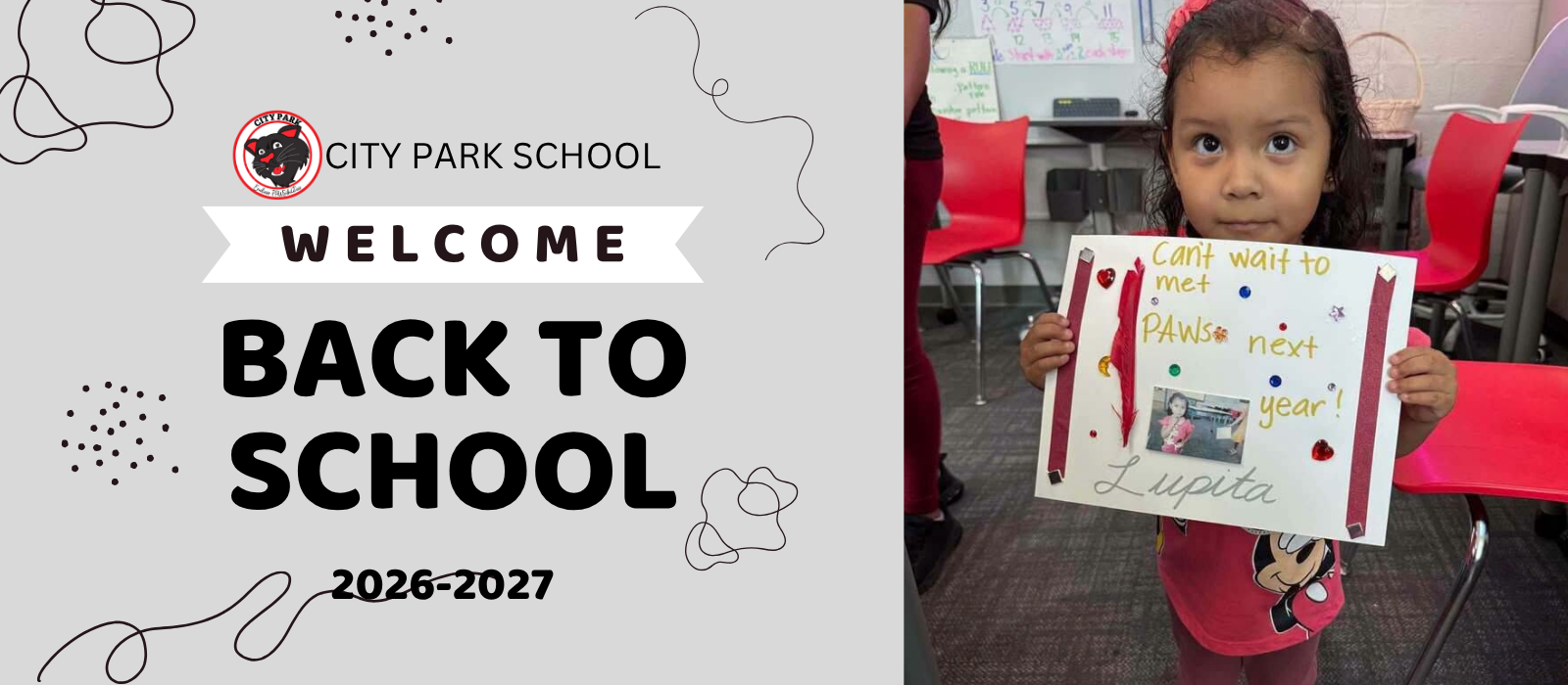 City Park Welcome Back Homepage banner