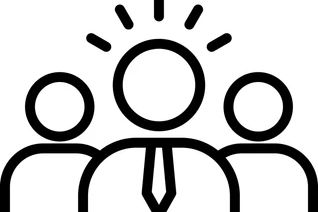 3 figures with lines coming from middle
