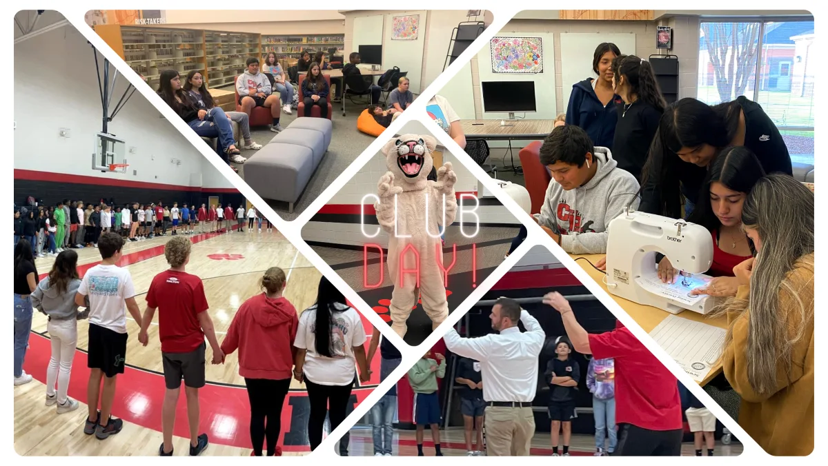 student's photo collage