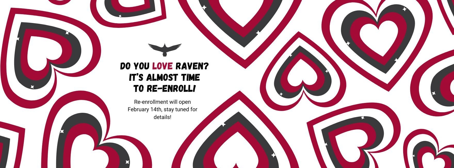 Raven Homeschool re-enrollment begins February 14