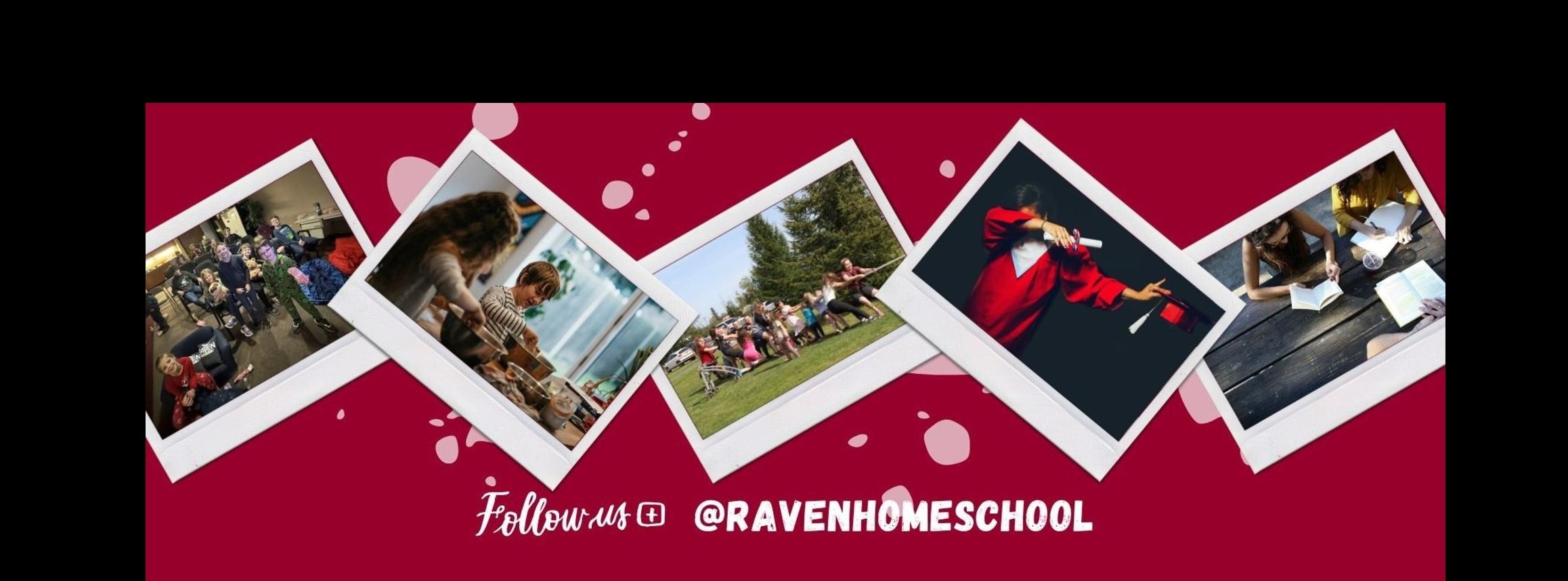 Follow Raven Homeschool on social media