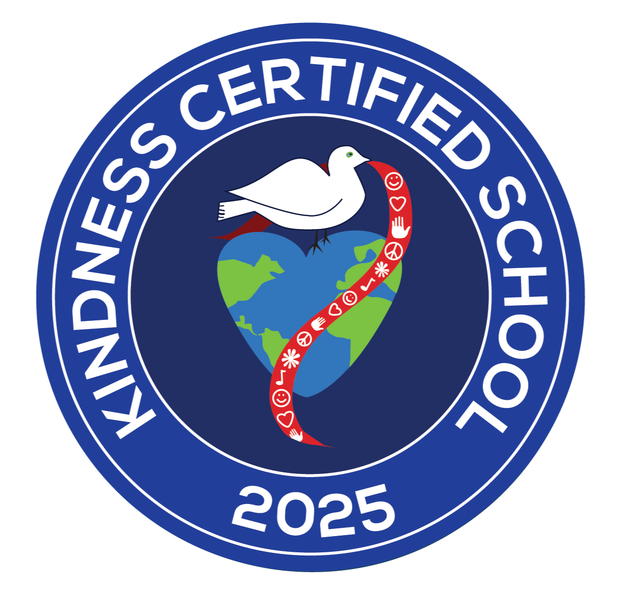 kindness certified school seal
