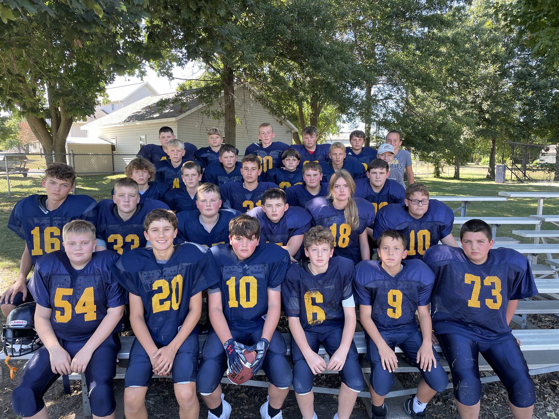 Football JH Team Picture