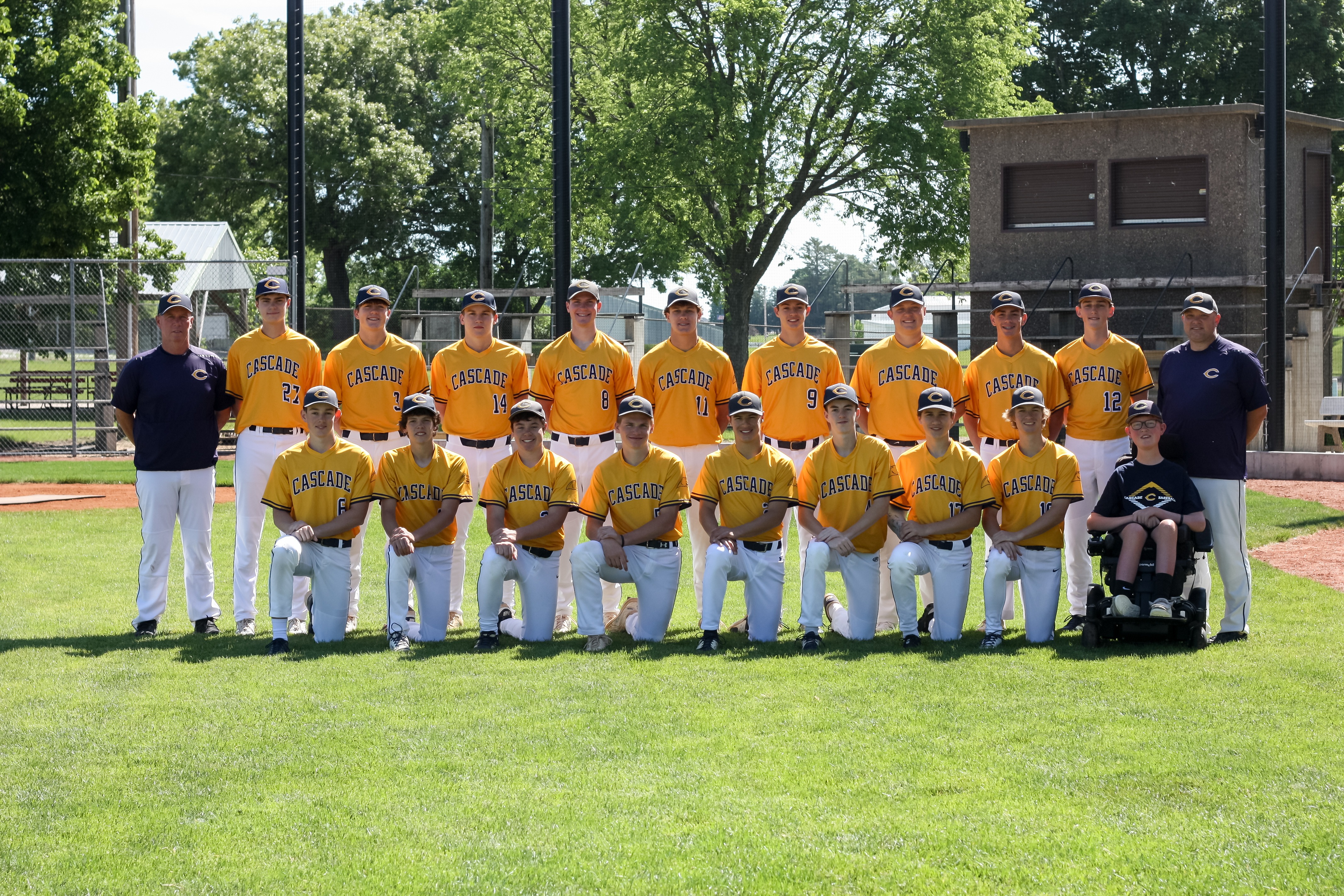 HS Baseball Team Group Picture