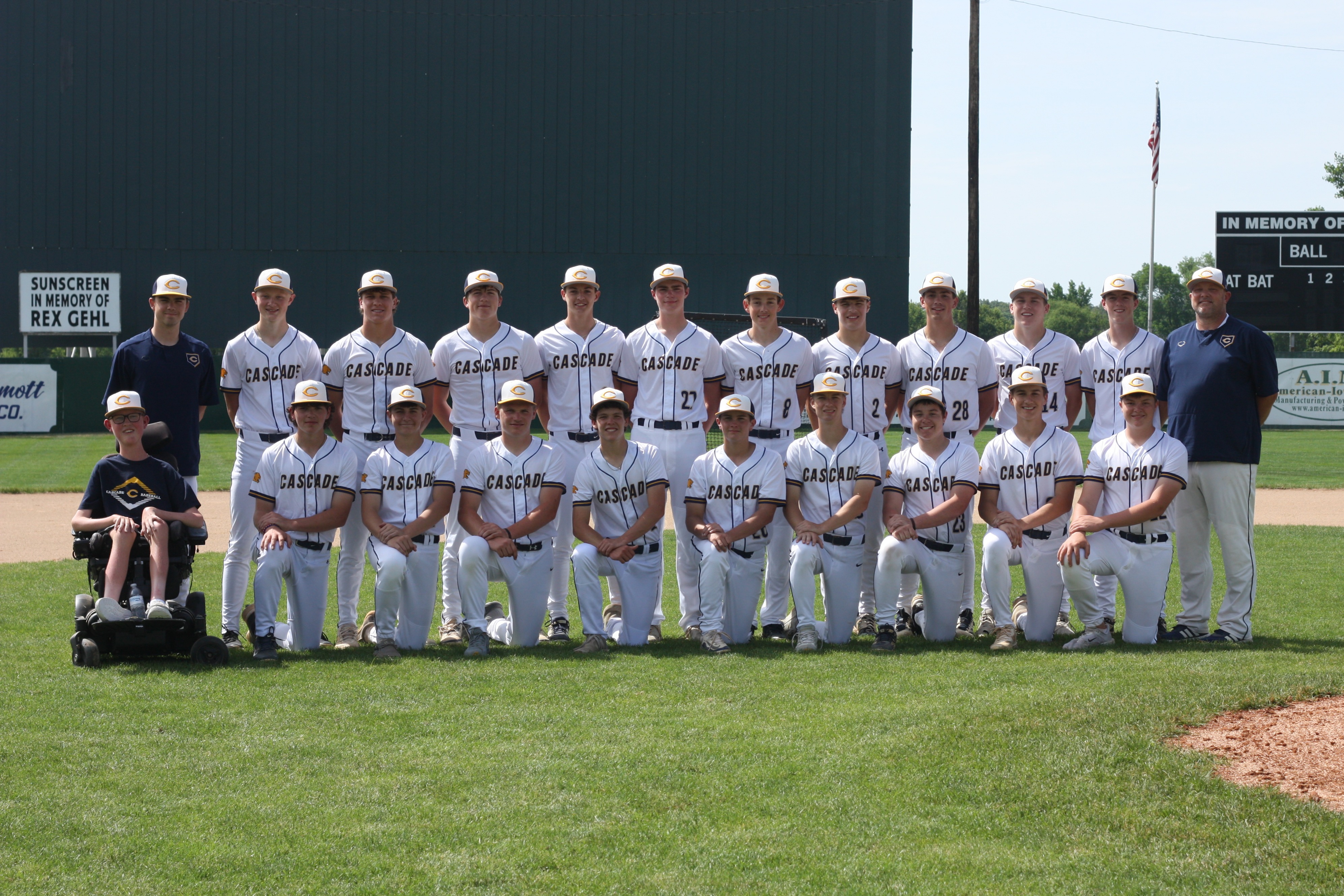HS Baseball Team Group Picture