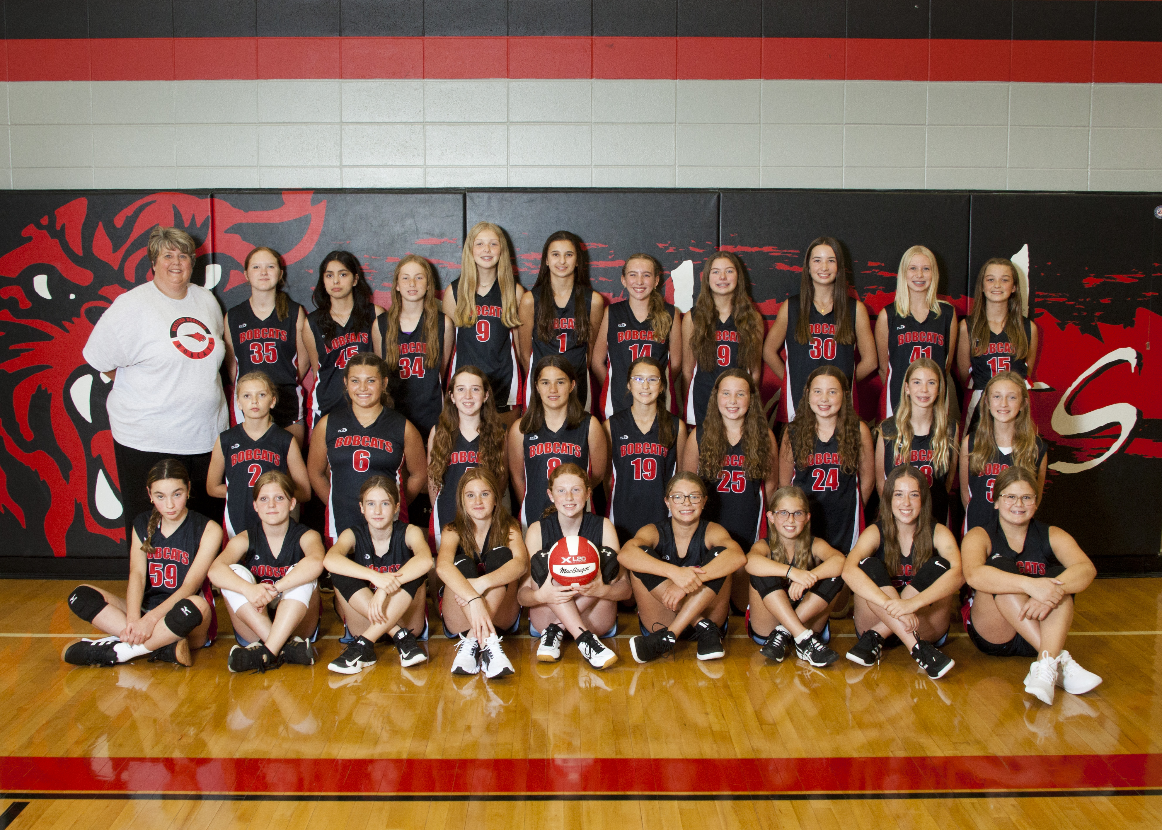 Volleyball Team Group Photos