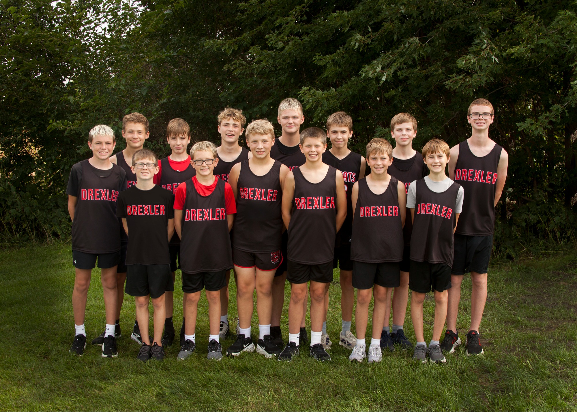 Boys Cross Country team 2026