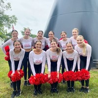 Grils dance team