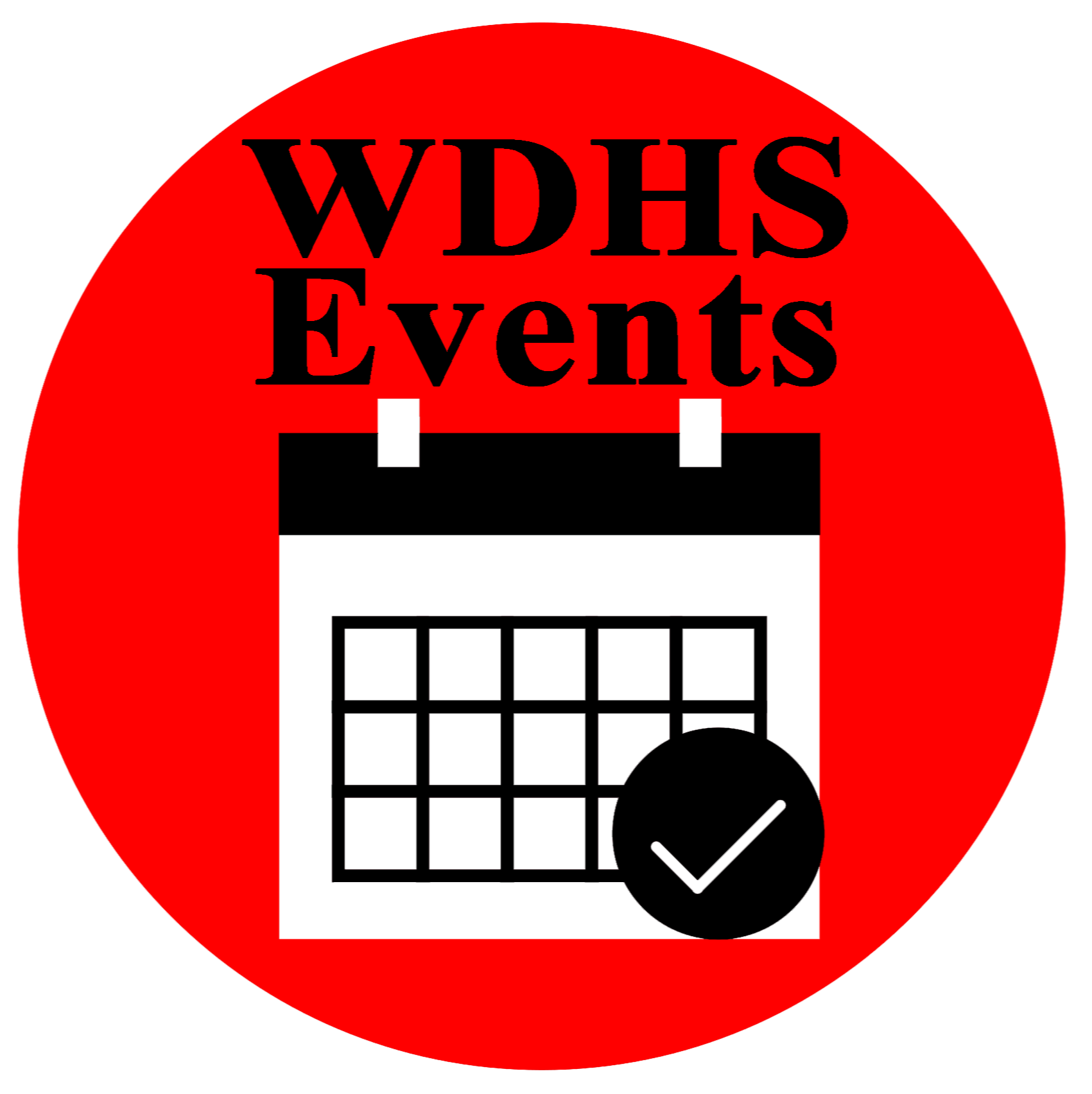 WDHS Event Calendar