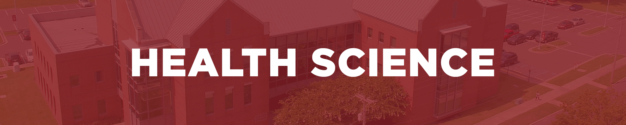 Health Sciences Banner