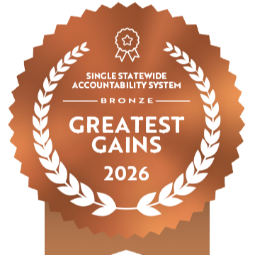 Long County High School has earned the 2025 SSAS Greatest Gains Bronze Award,