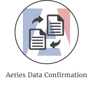 files over Aeries logo