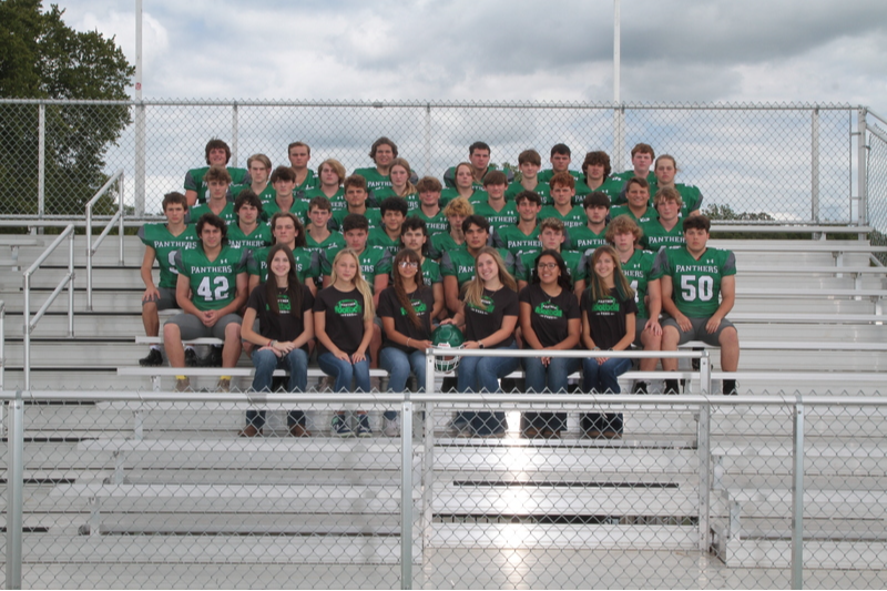 Group photo of the Football team