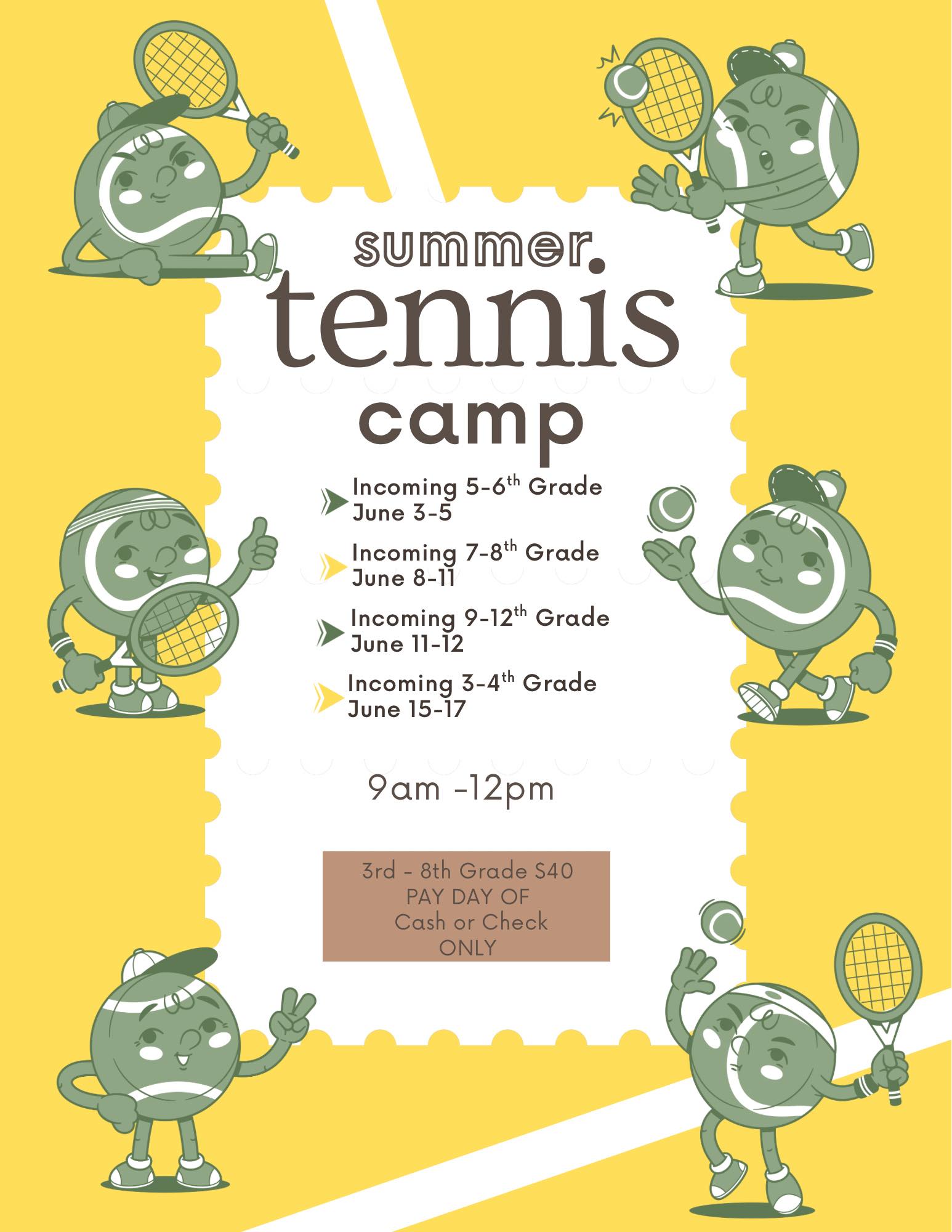 Tennis Flyer
