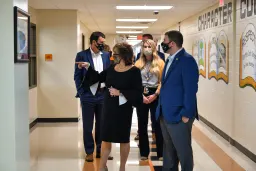 NCS Superintendent Visit