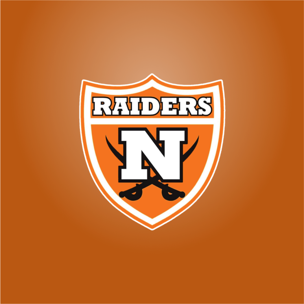 norton city Raiders orange shield logo