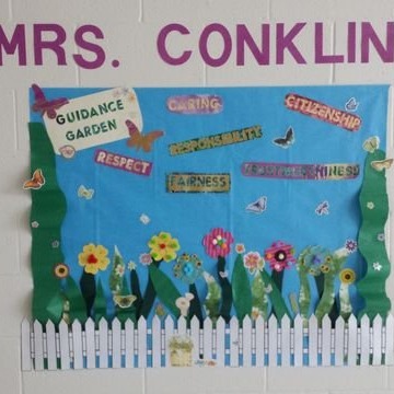 Guidance Garden Bulletin Board