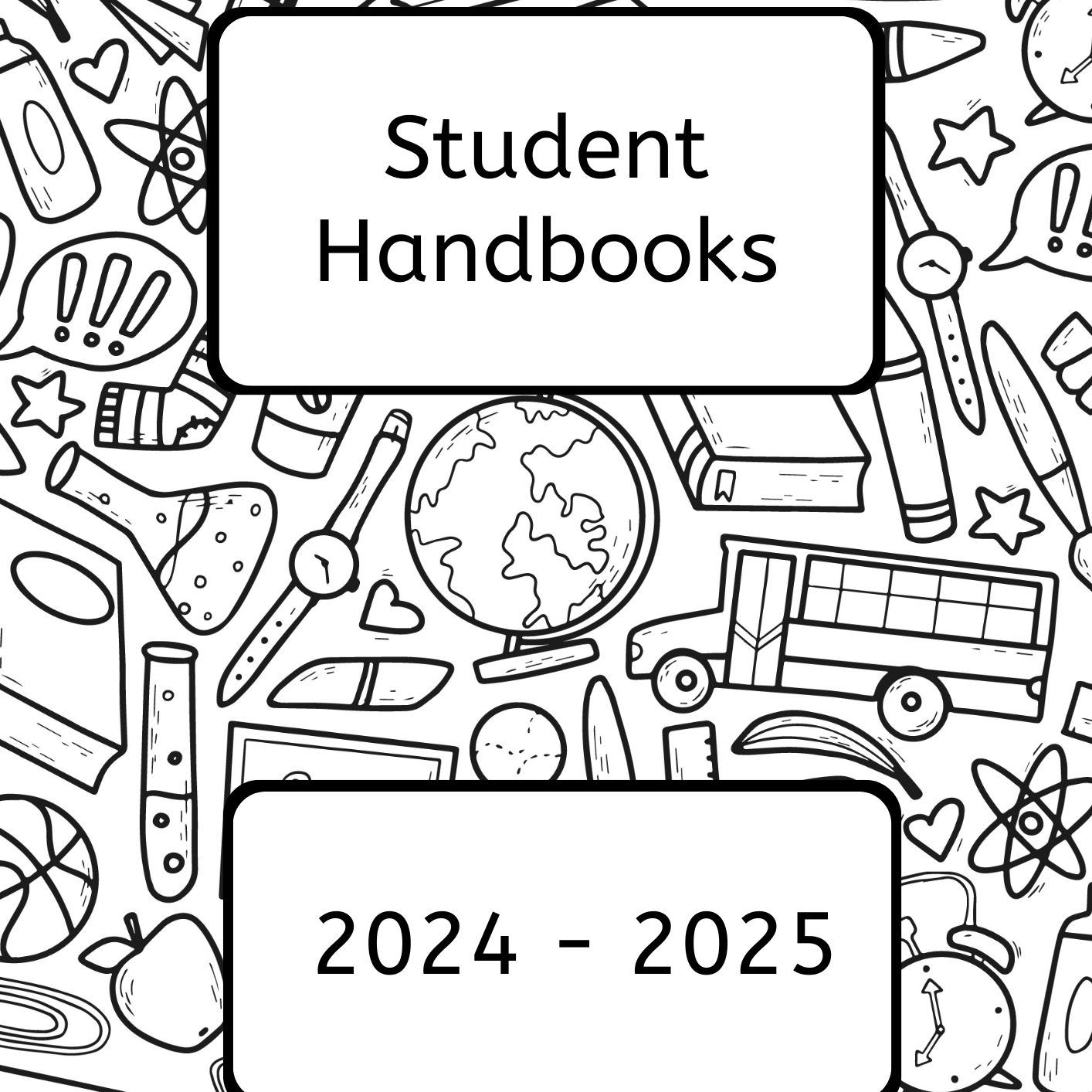 Picture of student handbooks