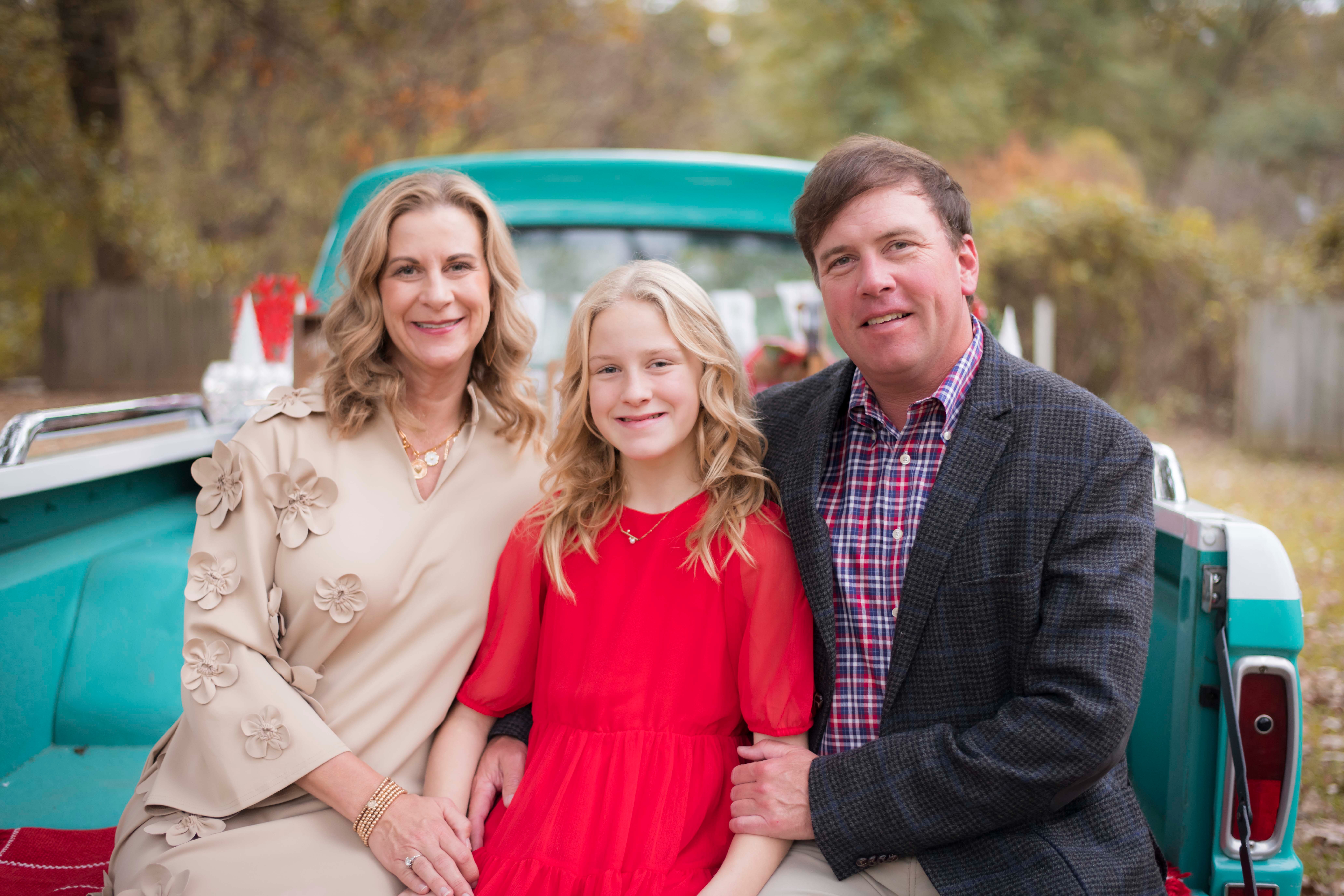 Mrs. McIntyre's Family Posing