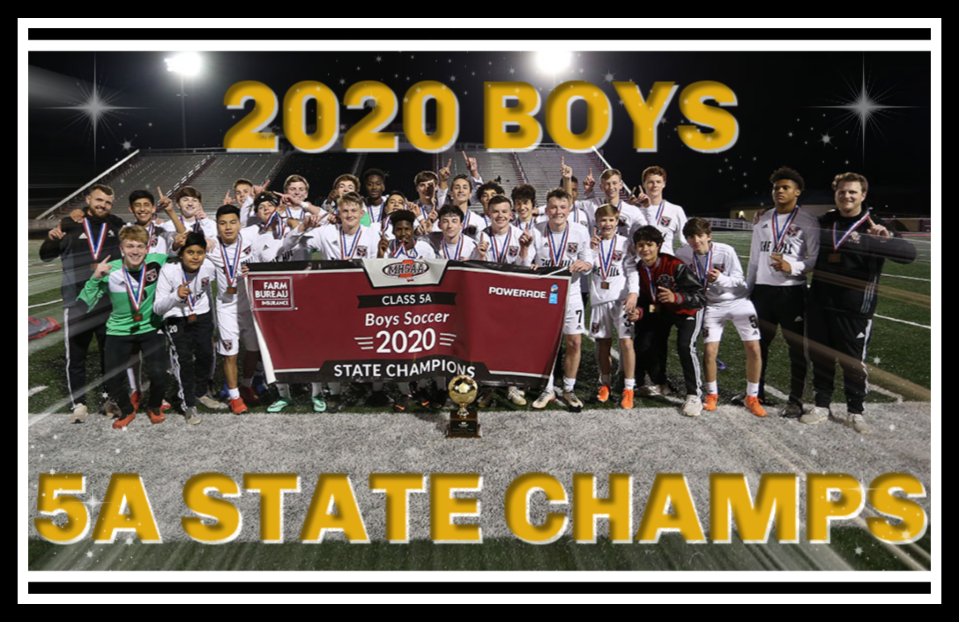 2020 Boys Soccer 5A Champions