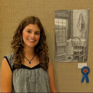 Claire White - Best of Show at NWCC High School Art Exhibition 2025