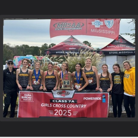 HHS Girls Cross Country Class 7A State Champions 2025