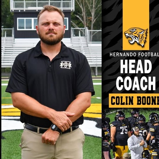 Congratulations to Colin Boone, the new Head Coach of Hernando Football 2026-27