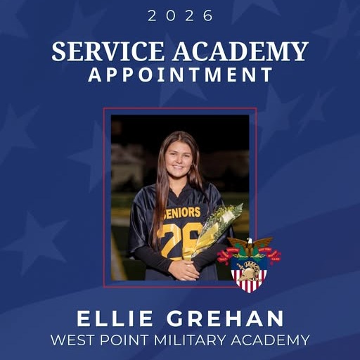 Ellie Grehan - Service Academy Appointment 2026