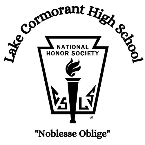 Lake Cormorant High School National Honor Society 'Noblesse Oblige' Logo