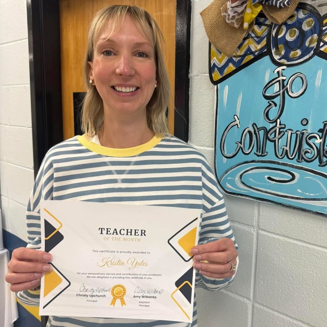 January Teacher of the month