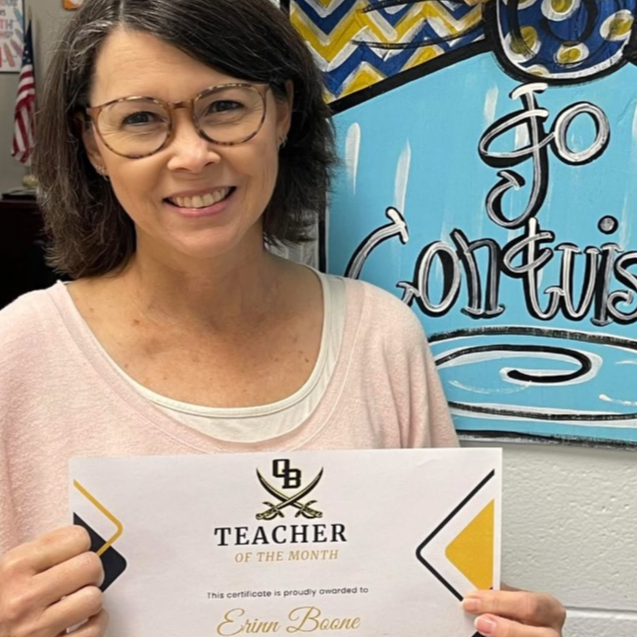 Teacher of the Month