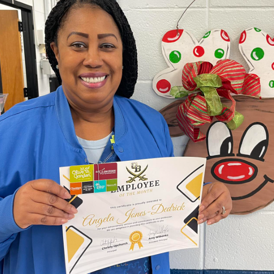 November employee of the Month