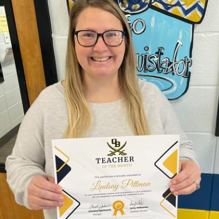 Teacher of the Month