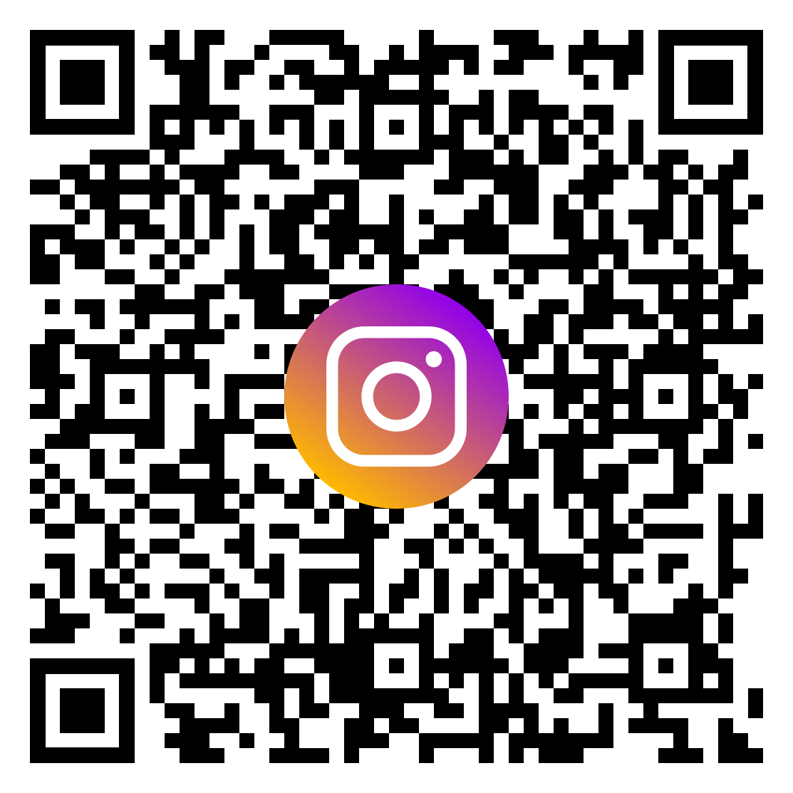 Olive Branch High School instagram QR Code