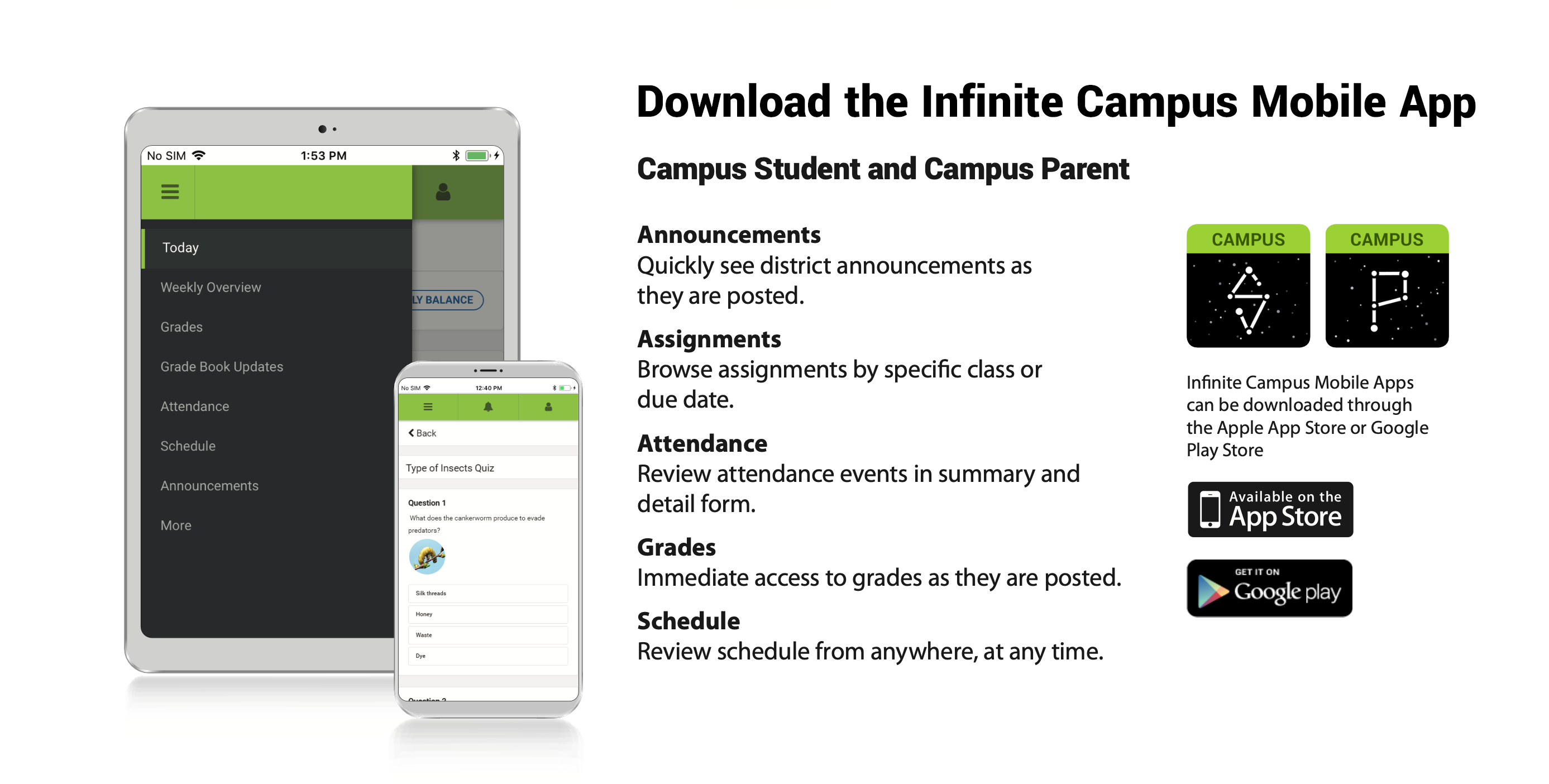 Infinite Campus Mobile App