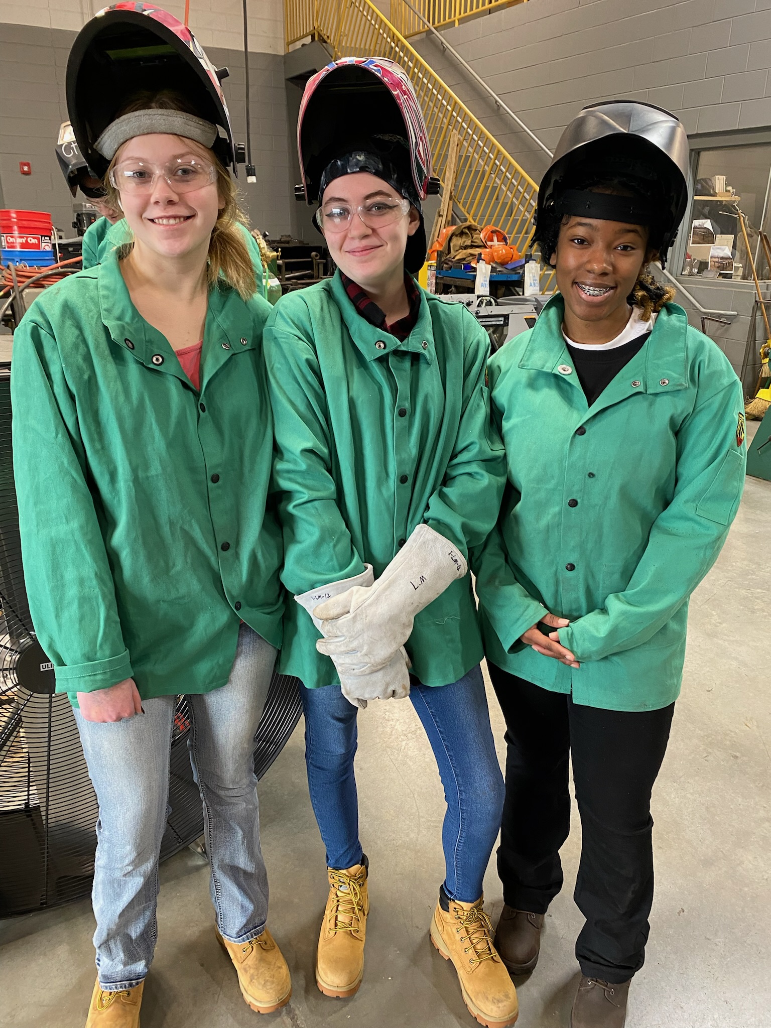 Group of students posing for a picture