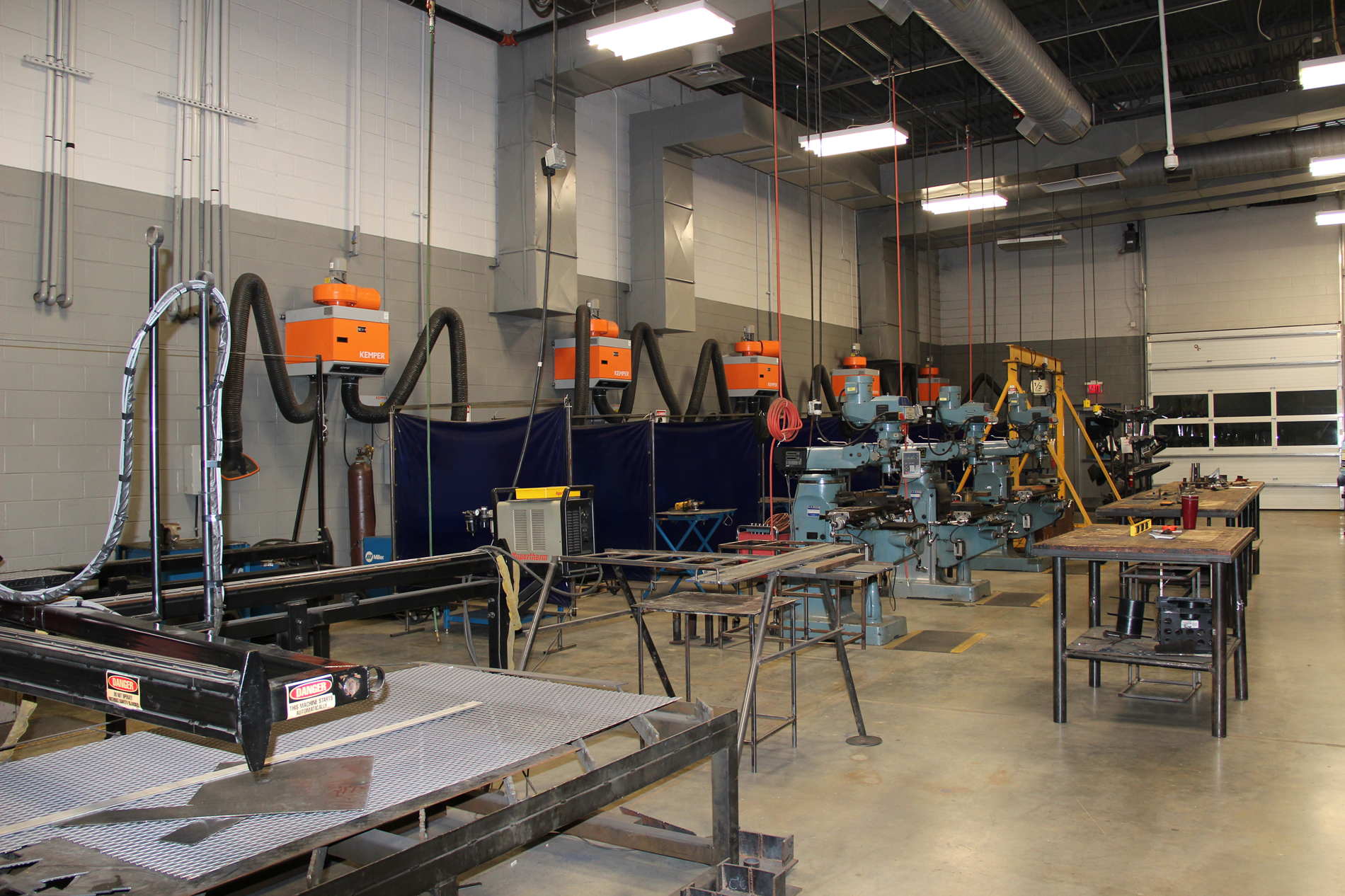 Welding shop class