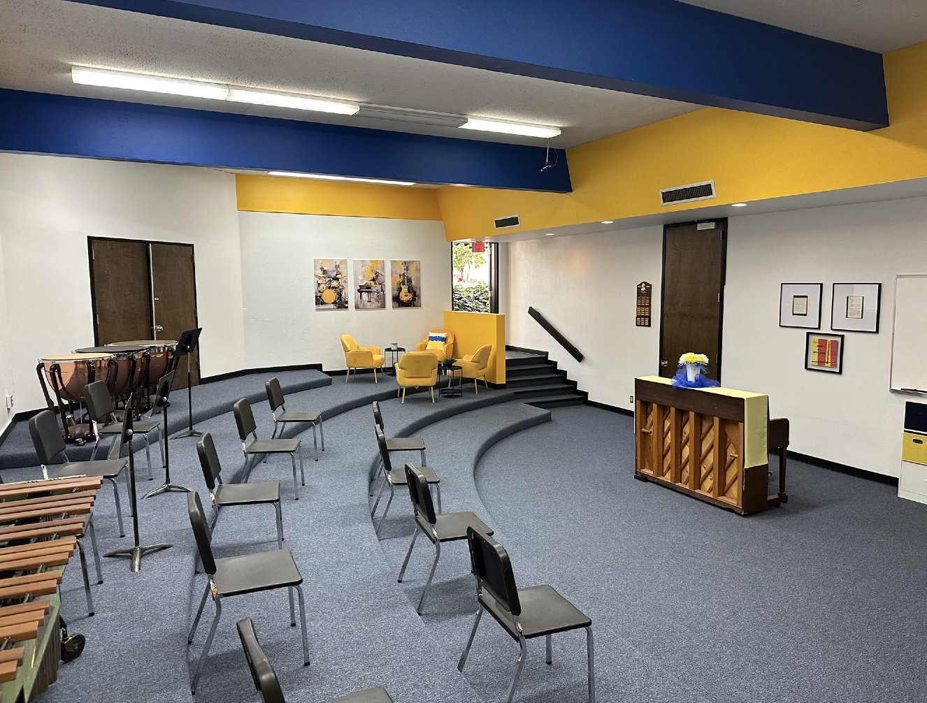 MVA band room