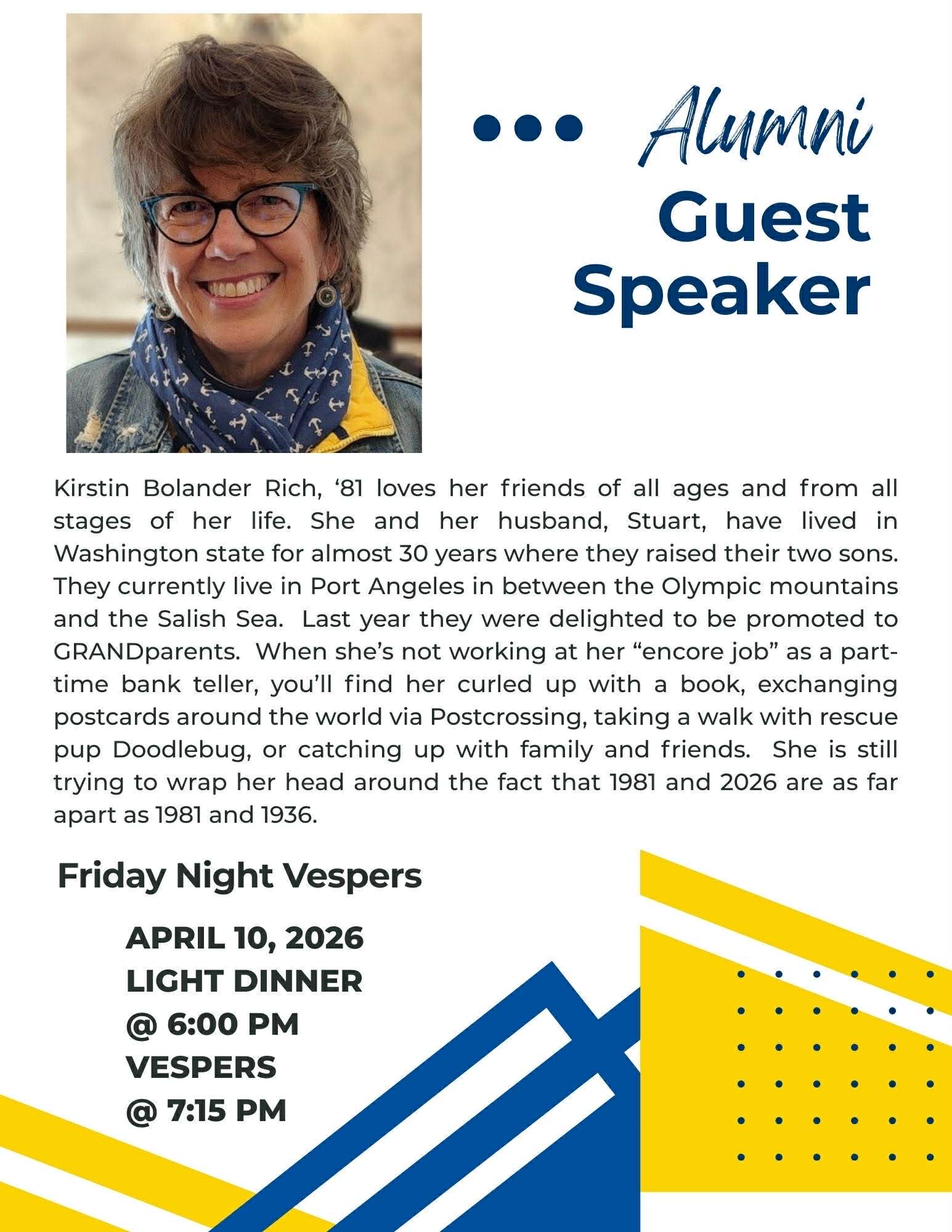 Rich vespers speaker